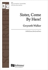 Sister, Come By Here! SATB choral sheet music cover